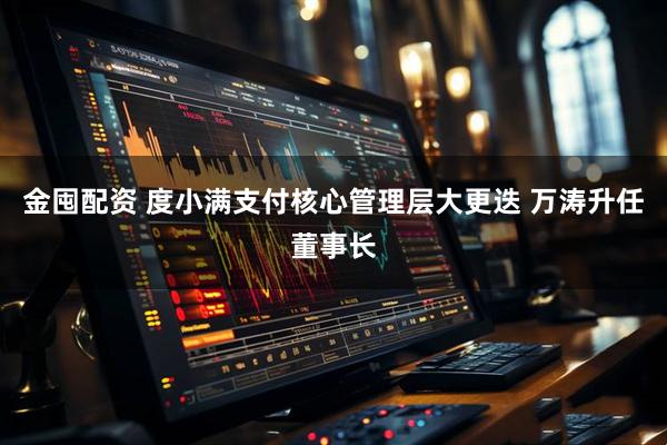 金囤配资 度小满支付核心管理层大更迭 万涛升任董事长
