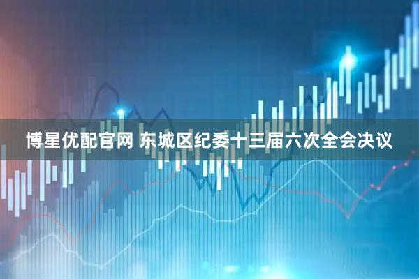 博星优配官网 东城区纪委十三届六次全会决议